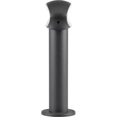 Lampe de jardin LED V-TAC 9 W, fixation au sol, gris foncé, h : 30 cm, blanc naturel, IP54 (1/5)