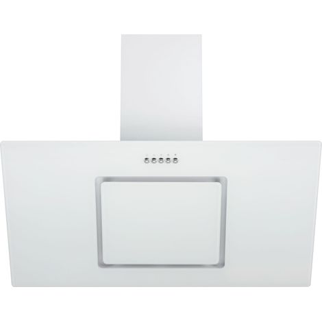 Hotte d'aspiration 90 cm sans tête Hotte murale Hotte cheminée blanche Respekta (1/4)