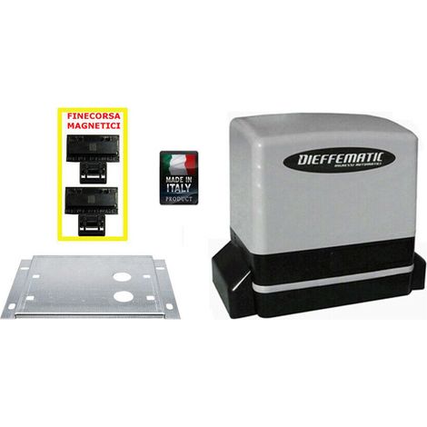 Motore Cancello Scorrevole A Binario Pignone Cremagliera 230v 220v 600kg Ricambio