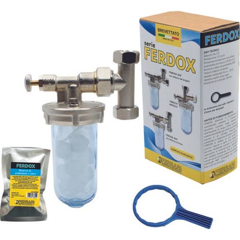 Dosatore ferdox in linea a 360° con dadi