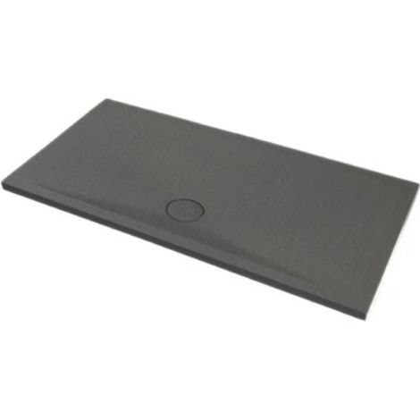 Piatto doccia 70x140 h.4 in ceramica nero Pietraceramica di (1/3)
