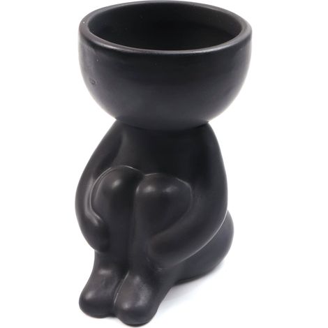 Keramik-Blumentopf humanoide Form YL1481 – Kleine Vase für Sukkulenten – Moderne Tischdekoration – Für Wohnzimmer & Sideboard