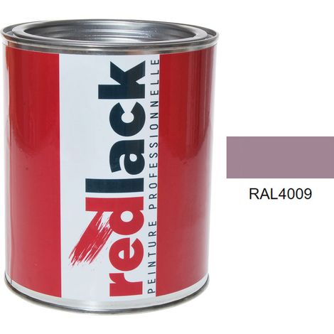 Dose 1L Lack Mehrzweckfarbe – RAL 4009 – Pastellviolett – Matt – für verschiedene Oberflächen – Redlack