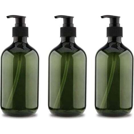 Set mit 3 x 5 ml Pumpflaschen, Shampooflasche, nachfüllbarer Flüssigkeitsspenderflasche, nachfüllbarer leerer Pumpflasche, nachfüllbarer leerer Seifenpumpflasche (1/4)