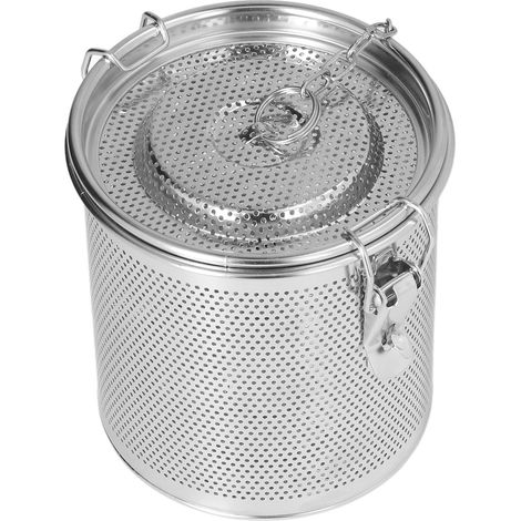 Gewürzbeutel aus Edelstahl, multifunktionales Gewürzsieb, Gewürzsieb für Saucen und Suppen, 1,3 l (1/5)
