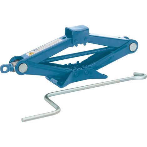 Cric losange à manivelle 1T – Charge maximale 1T – Hauteur levée 310mm – Pour chantiers humides et terrains accidentés – Stilker (1/4)