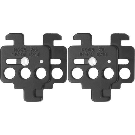 2-piece stainless steel A4 circuit breaker lock with 3 holes for simultaneous locking (1/5)