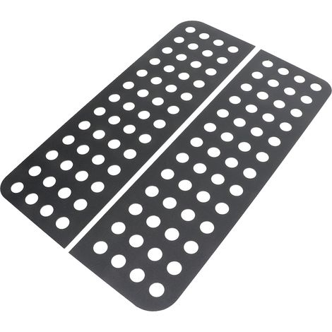 Lot de 2 autocollants de remplacement pour vitres de portes arrière, en alliage d'aluminium, pour Jeep Wrangler JK Unlimited 2007-2017 (1/5)