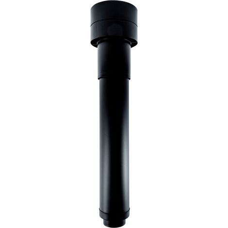 Wolf CWL Excellent Dachdurchführung 2575802 DN 160, 1159mm, wärmegedämmt, schwarz (1/3)