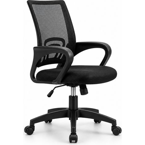 Ergonomischer Bürostuhl mit Lendenstütze, Armlehnen, atmungsaktivem Netzrücken und höhenverstellbar Default Title (1/5)