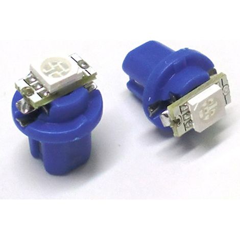 Lampada Led T5 B8.5D B8,5D Blue Luci Cruscotto e Strumentazione 12V (1/3)