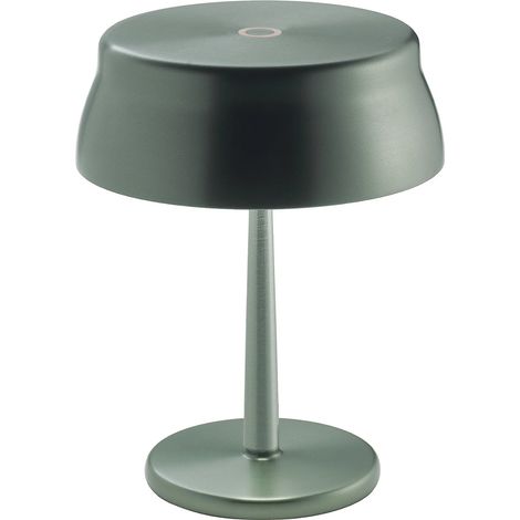 Zafferano SISTER LIGHT MINI Wi-fi Lampada a led smart da tavolo Verde ricaricabile e dimmerabile (1/4)