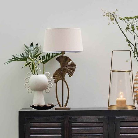 Lampe Chehoma fleur de ginkgo 53x13x29cm (1/4)