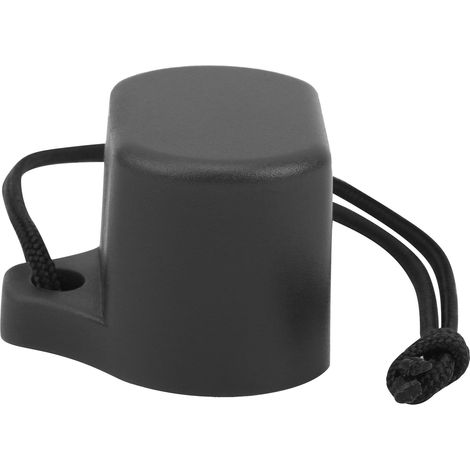 Schutzhülle für das Ventil einer Tauchflasche, staubdichte Silikon-Außenbeschichtung, schwarz (1/5)