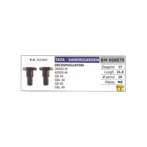 Vite frizione SANDRIGARDEN decespugliatore 3600S-W 4200S-W GB 34 GBL 34 2031660