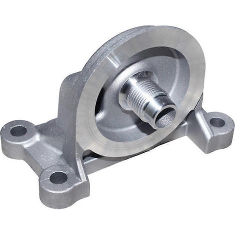 Support adaptateur de base de filtre à huile BS4E6881BA pour Ford - Argent - (1/5)