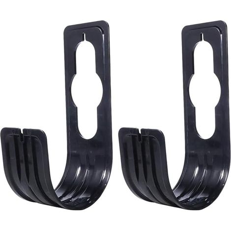 Garden Hose Holder Wall Mounted Garden Hose Organizer Black