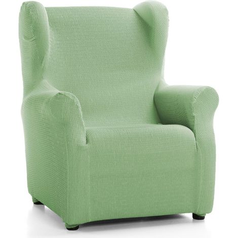 Housse de Fauteuil à Oreilles matelassée Ultra ajustée Housse de Fauteuil à Oreilles Extensible en Couleur Mus 100% fabriquée en Espagne (1/4)