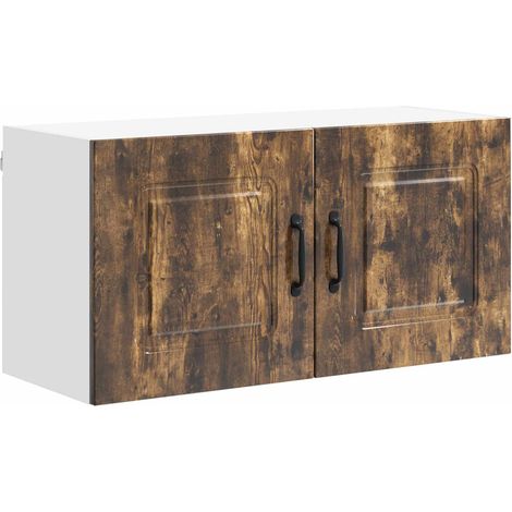 Maison Exclusive - Panel de lavaplatos Kalmar Roble ahumado 80 x