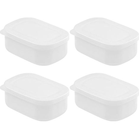 Boîte à bento pour riz complet, lot de 4, résistante la chaleur (1/5)