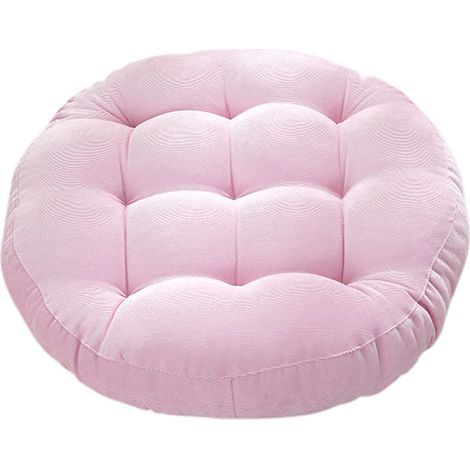 Coussin Au Sol - Coussin Carré Matelassé En Velours Côtelé Épais - Pour Méditation Yoga Tatami Salon Balcon Bureau Extérieur - 1 Pièce (1/5)