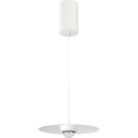 Suspension MINI HAT SURFACE 8W 3000K Angle de faisceau 70° Blanc mat - Design moderne et élégant pour les intérieurs - Beneito & Faure