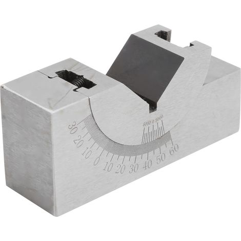 Jauge d'angle micro-réglable, bloc d'angle en V, outils industriels pour fraisage, tournage et travail du bois (1/5)