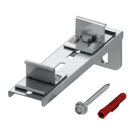 TECE profil Double fixation en acier galvanisé, long (1/2)