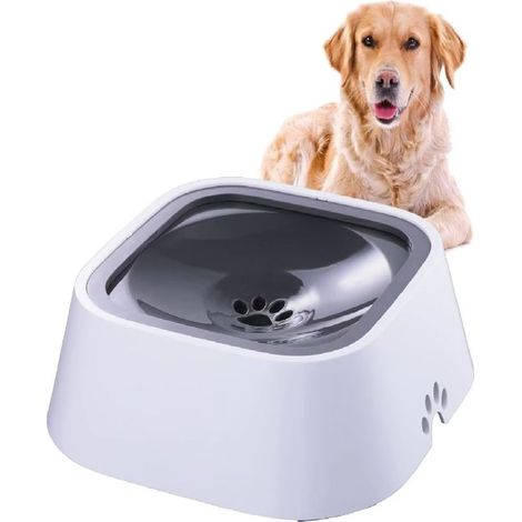1.5L Floating Pet Bowl – Spill-Proof – Non-Toxic ABS and PP Materials – Designed for Self-Drinking (1/5)