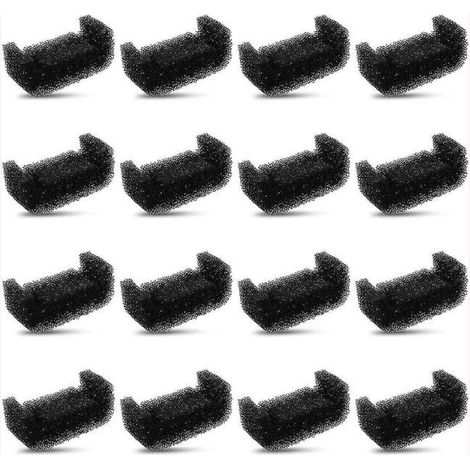 16pcs Filtre éponge,Filtre mousse,Capture poils et débris,Compatible distributeur 2,5L,Pour chat (1/5)