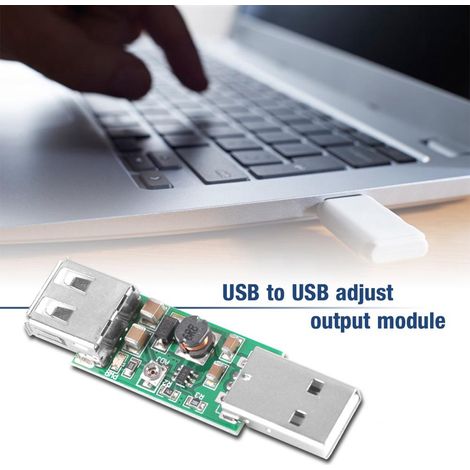 Convertisseur élévateur DC-DC USB réglable 5V vers 6-15V, module d'alimentation abaisseur-élévateur (1/5)