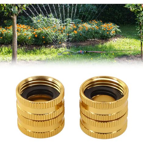 Accessoires de connexion pour jardin connecteur double femelle (1/5)