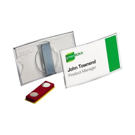 DURABLE Namensschild 812319 40x75mm mit Magnet 25 St./Pack. (1/4)