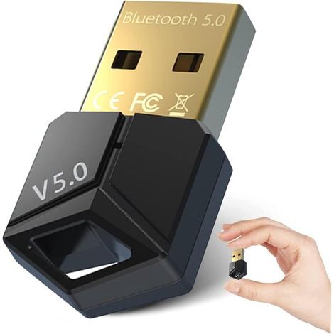 Adattatore USB Bluetooth 5.0 per PC, cuffie, altoparlanti, tastiere e stampanti (1/5)