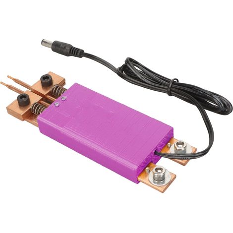 Stylo de soudage par points à batterie professionnel tout-en-un à gâchette automatique pour usage domestique et industriel, 4-12 V CC, violet (1/4)