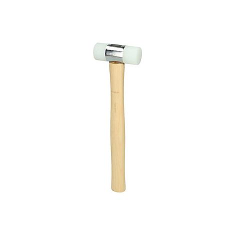 KSTOOLS Maza de nylon 200g cabeza 28mm con mango de fresno curvado - 140.5211