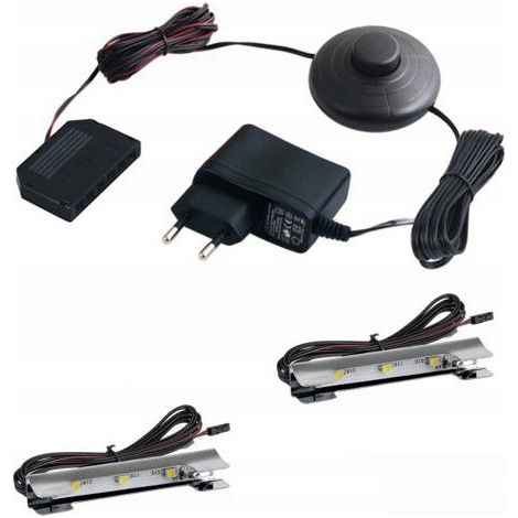 Iluminación LED, paquete de 2 clips para baño (Canadá) (1/5)