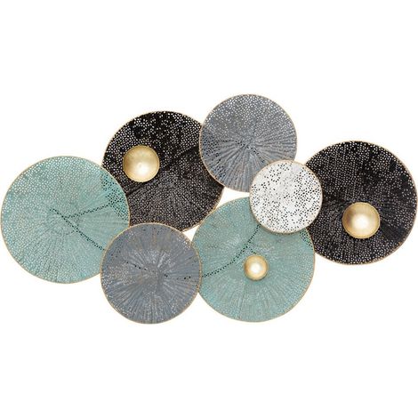 DECO Wanddeko Seerose Blatt 25 x 61 cm - Atmosphera (1/5)