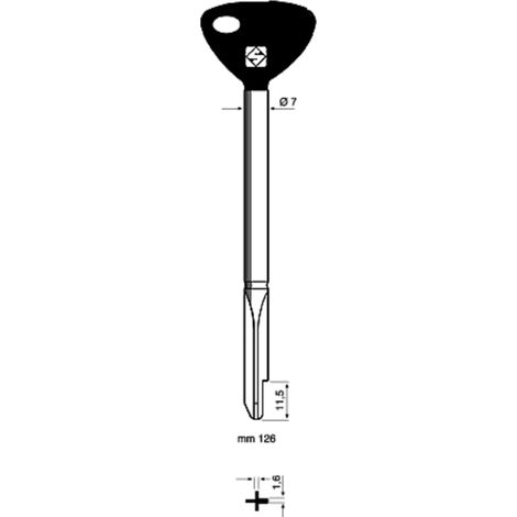 Chiavi Silca Croce Xy10P Fe T.P. - 5 Pz