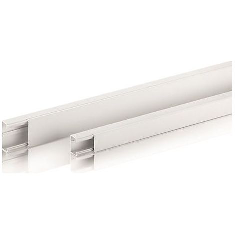 Embout Axis/le 90x40 Finition Goulotte Câbles - Rehau Cable Management By Obo