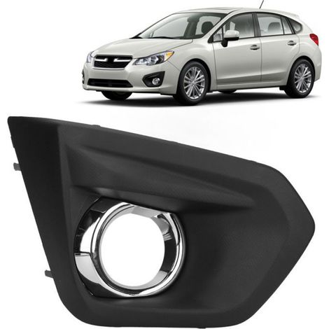 Lunette Antibrouillard - PP ABS Noir - Pour Impreza Berline et Wagon 2012-2014 - Gauche et Droite - 1 Paire (1/5)