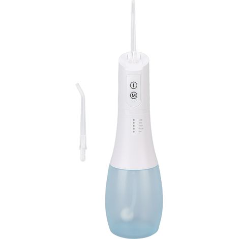 Hydropulseur dentaire électrique IPX7 étanche, rechargeable par USB, sans fil, pour la maison et les voyages (1/5)