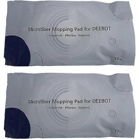 Chiffon de nettoyage ménager KINCJON, lingette de lavage humide compatible avec l'aspirateur robot Deebot T10 (1/4)