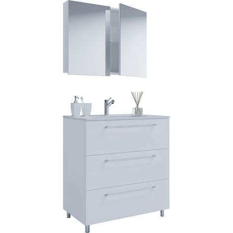 3 pz. lavabo Badinos SP 145x80x46 - VCM
