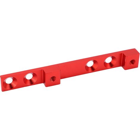 Porte-bidon de vélo à quatre trous, réglage de la position des trous, régulateur de cadre fixe, rouge (1/5)