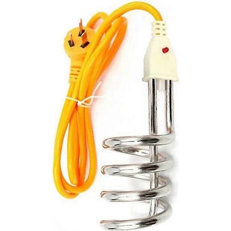 Élément chauffant électrique, 220 V 2000 W, tube en fer nickelé, conduction thermique uniforme, haute efficacité et sécurité. (1/5)