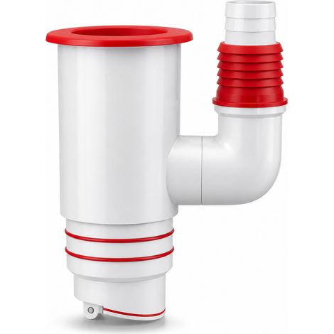 Geruchsverschluss-Ablaufanschluss für Waschmaschine und Waschbecken 50 mm (1/5)