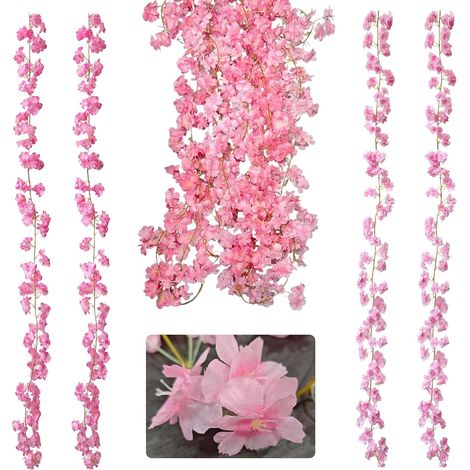 4 Pièces Fausse Plante Tombante 180 CM Plante Artificielle Tombante (1/5)