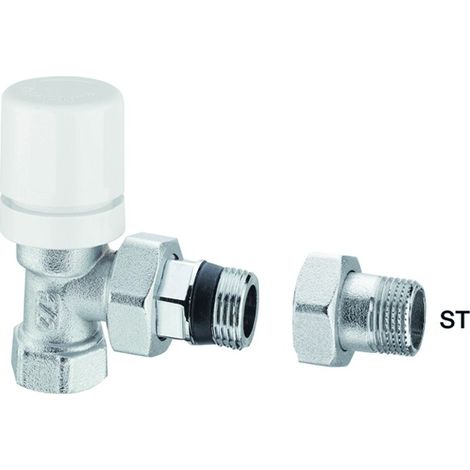 VALVOLA SQUADRO TERMOSTATIZZABILE ATTACCO FERRO 3/8" VALVOLA   ARTECLIMA S.R.L.