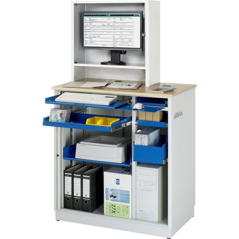 Rau Computer-Station stationär 26BxTxH 1030x660x1810mm (1/4)